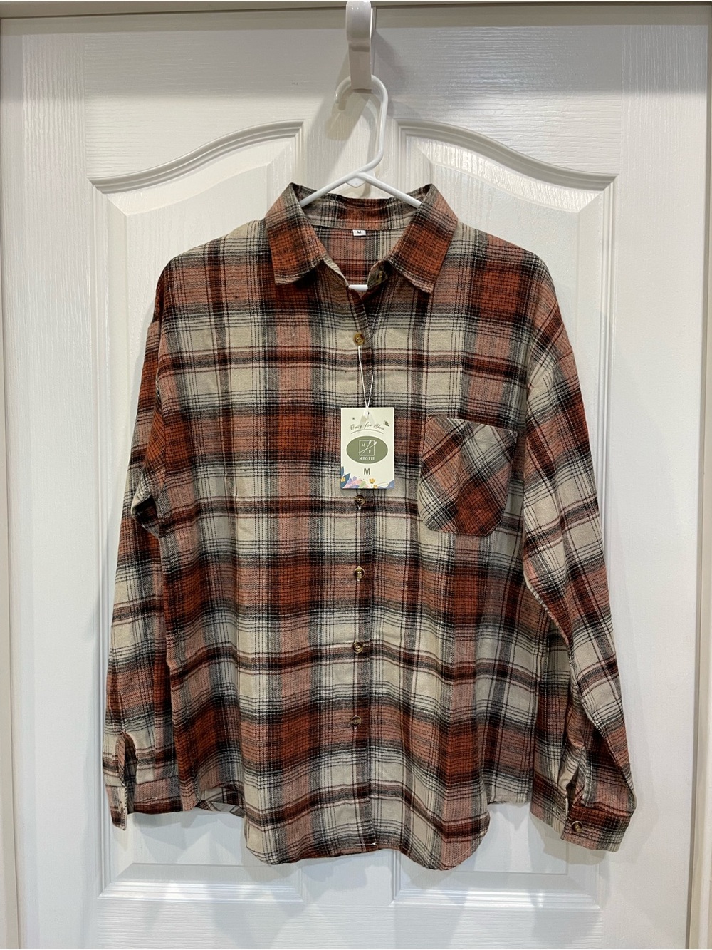 Women’s Plaid Flannel Shirt